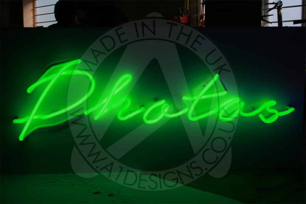 neon letters neon lettering