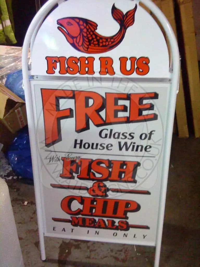 FishChips Shop A Board