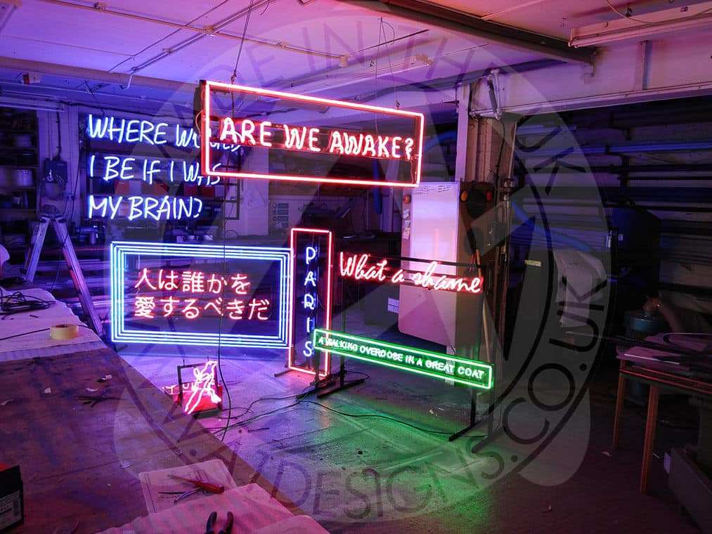 neon signage