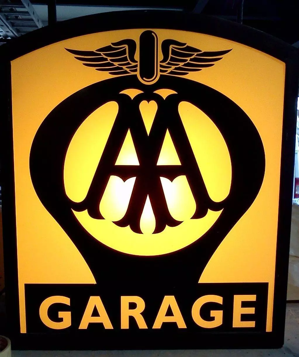 AA Garage - Vintage Sign