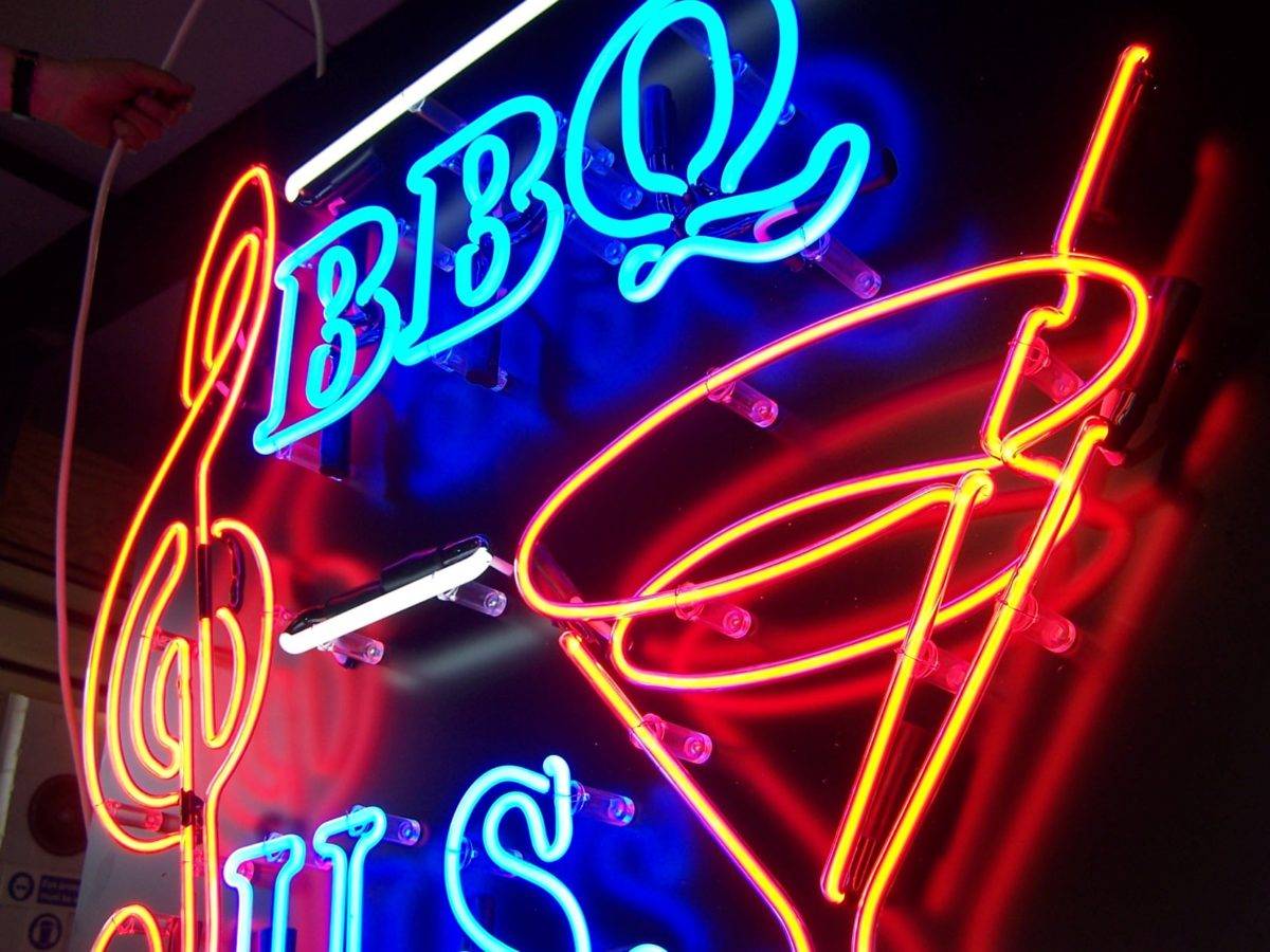 Custom Neon Signs - BBQ