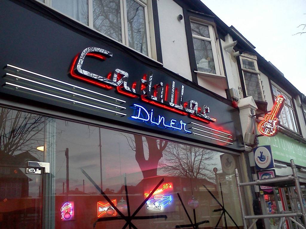 Cadillac Diner - Shop Signs