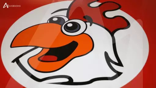 Chicken - Vinyl Graphics
