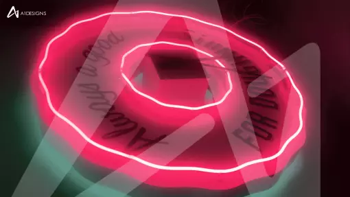Doughtnut time Neon