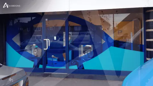 Eye Clinic Window Graphics