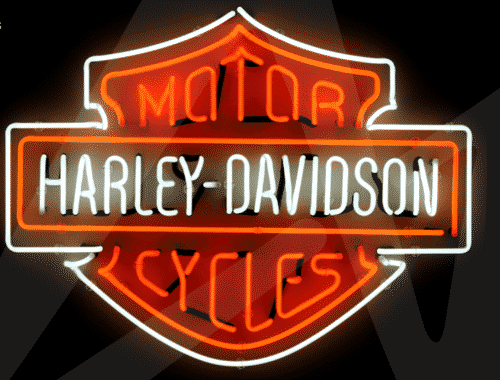 Harley Davidson Custom Neon Sign