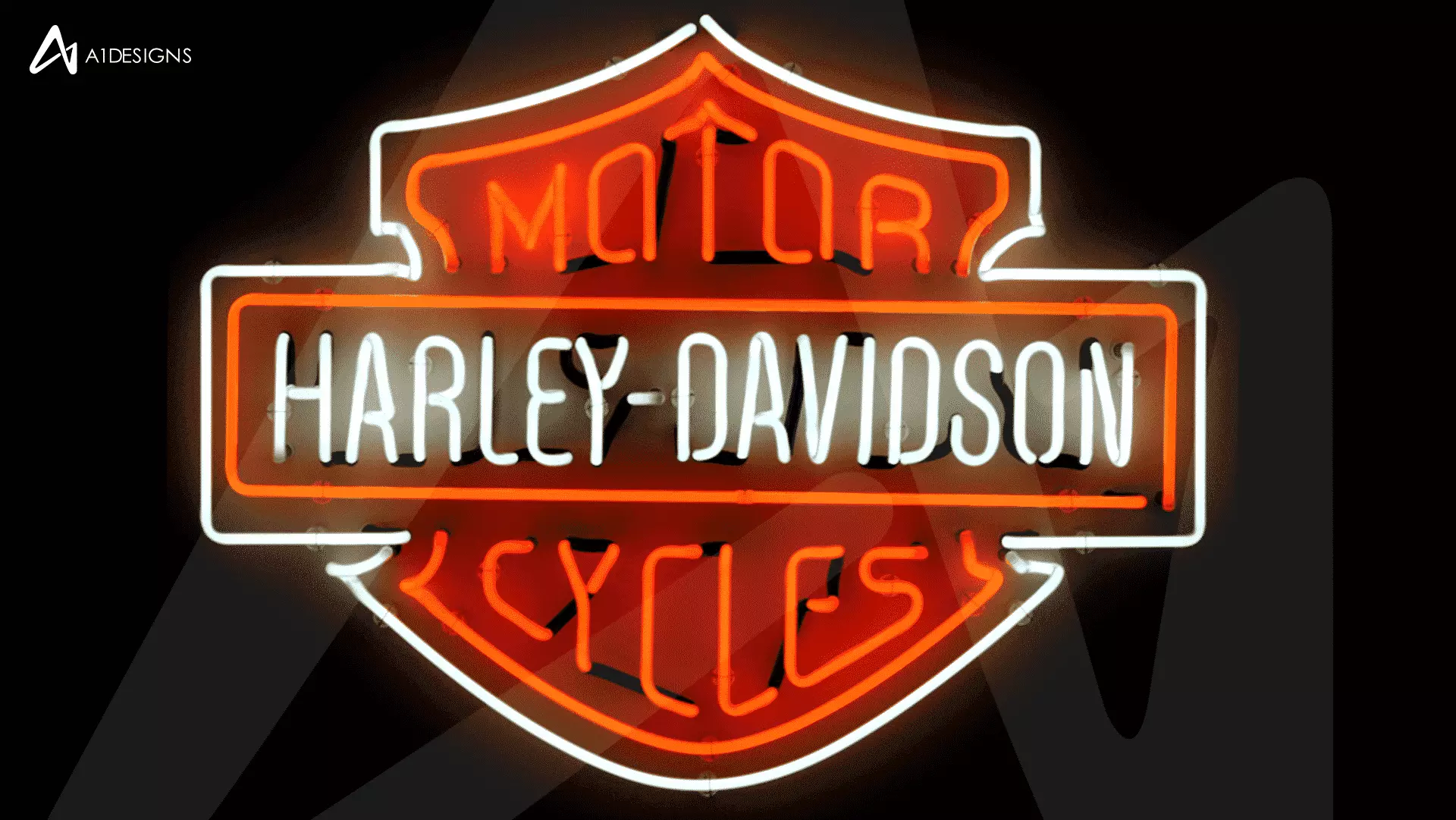 Harley Davidson Custom Neon Sign