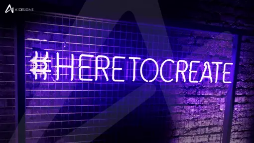 Custom Neon Sign - HereToCreate