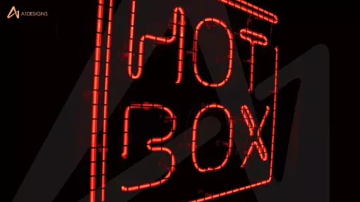 Custom Neon Sign - HotBox