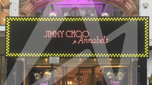 Jimmy Choo - Light Bulb Sign