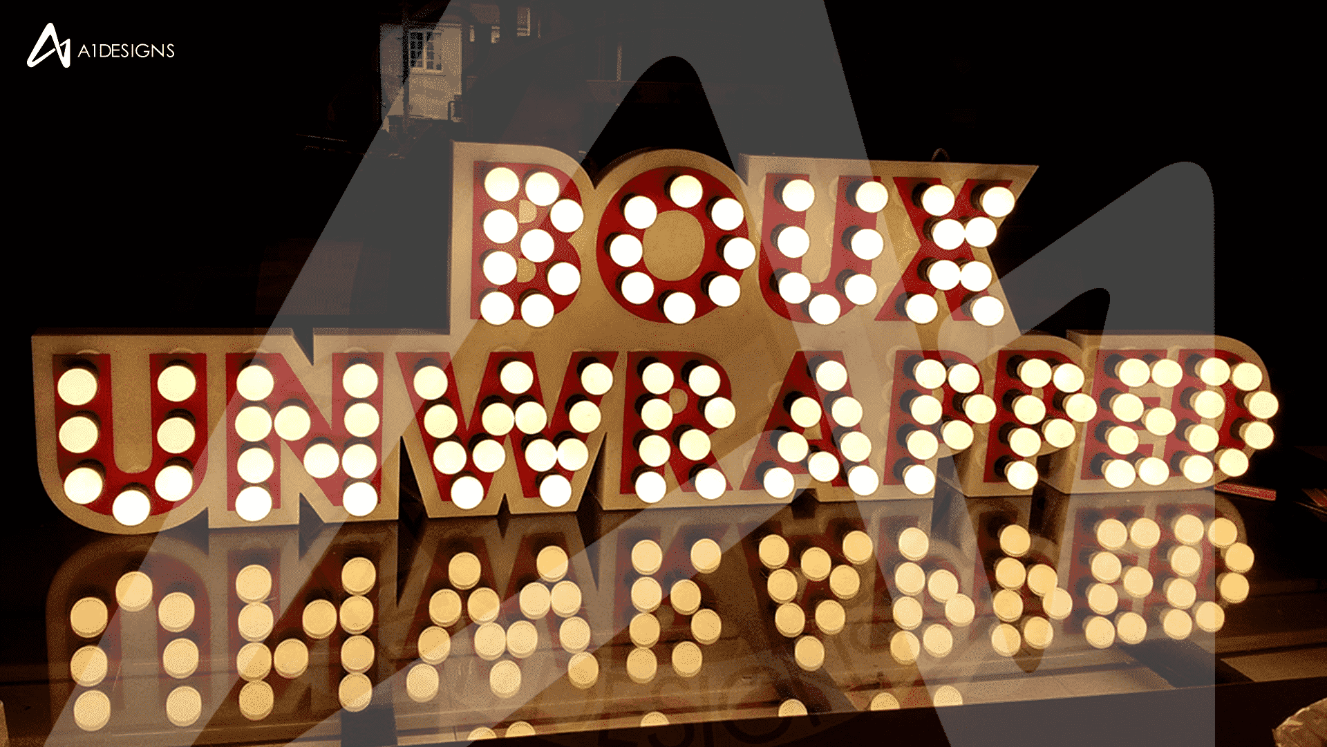 Boux Avenue - Light Bulb Signs