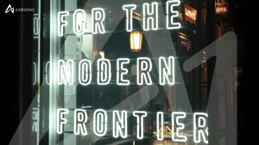 Levis VM Neon Sign