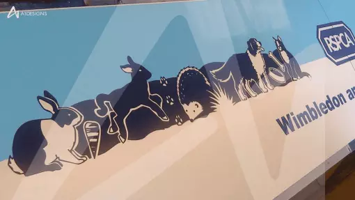 RSPCA - Vinyl Graphics