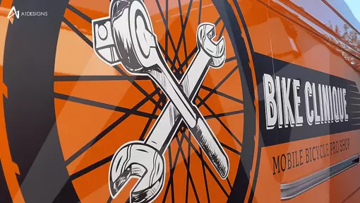 Bike Clinique Sign