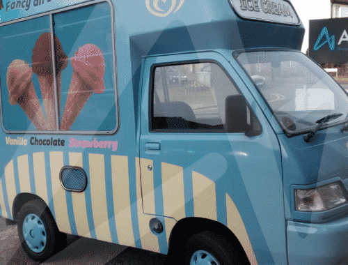 Ice Cream Van Vehicle Graphics