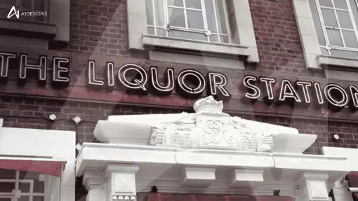 Liquor Station - Vintage Signs