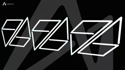 LED Neon Signs - We Work Cubes