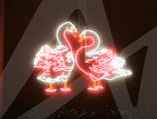 Neon Art - WeWork Swans