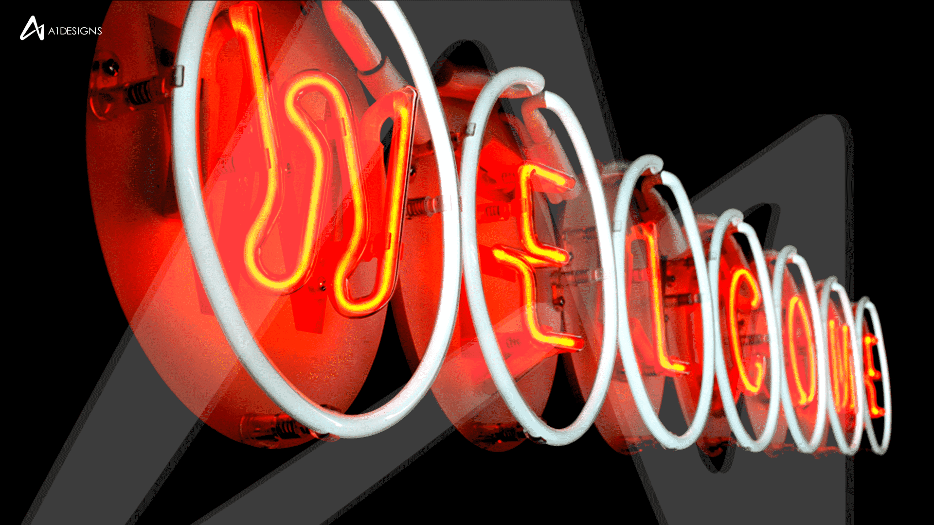 Welcome Custom Neon Sign