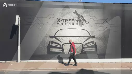 Xtreme Motors - large format printing
