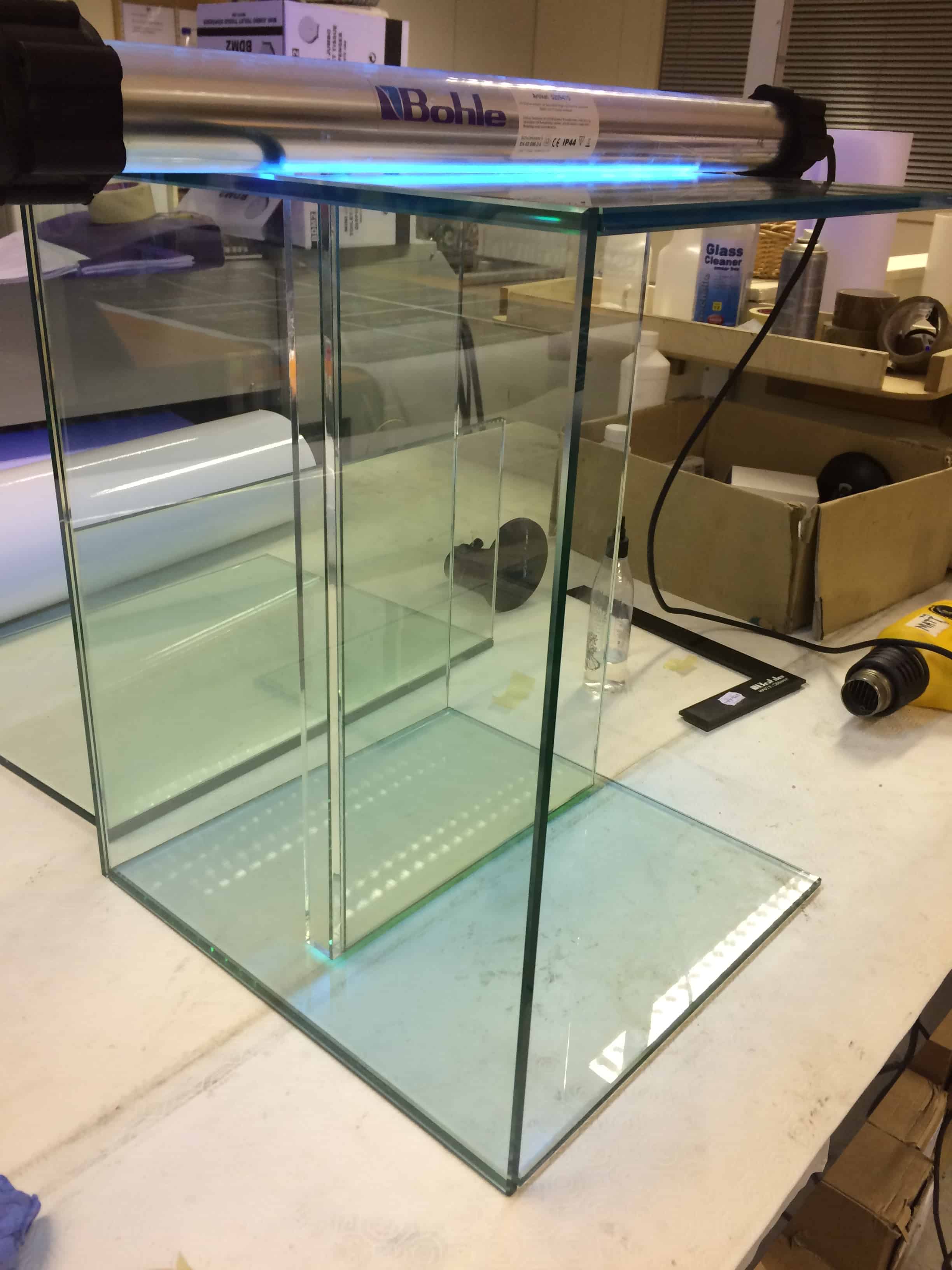 UV Bonding Glass Counter
