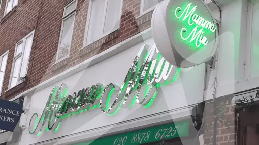 Mama Mia - Restaurant Sign