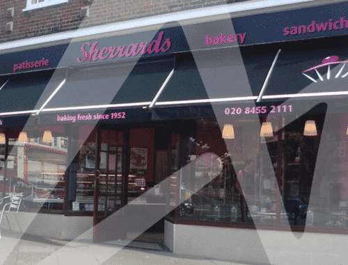 Sherrards Bakery - Shop Sign