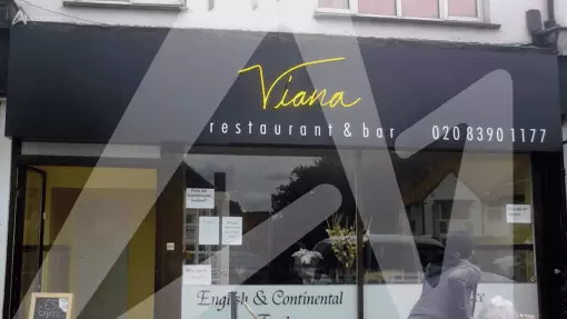 Viana Restaurant - Retail Sign