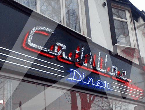 Cadillac Diner - Restaurant Signs