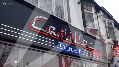 Cadillac Diner - Restaurant Signs