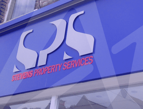 Stevens Property - Estate Agents Sign