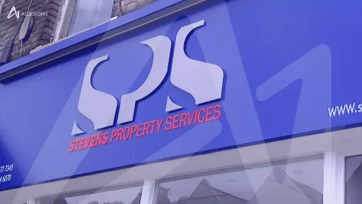 Stevens Property - Estate Agents Sign