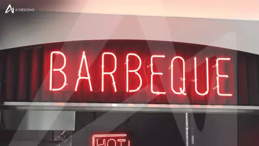 Barbeque Neon Lights