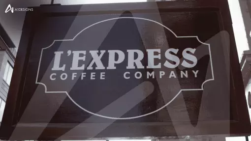 L'Express Signage