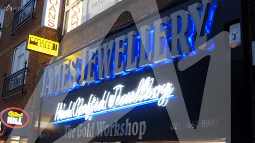 James Jewellery Signage