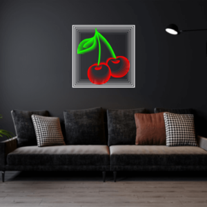 Cherry - LED Flex Neon Infinity Mirror