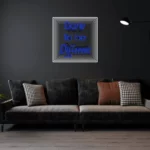 DareToBeDifferent-BLUE Infinity Mirror