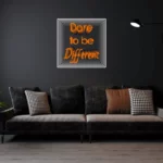 DareToBeDifferent-ORANGE Infinity Mirror