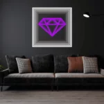 Diamond-PURPLE Infinity Mirror