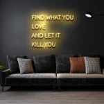 FindWhatYouLoveAndLetItKillYou-GOLD-YELLOW