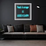 Fuck-Average-BE-Legendary-LIGHT-BLUE Infinity Mirror