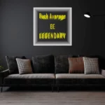 FuckAverageBeLegendary-YELLOW Infinity Mirror