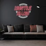 HustleHard-PEACH-PINK Infinity Mirror