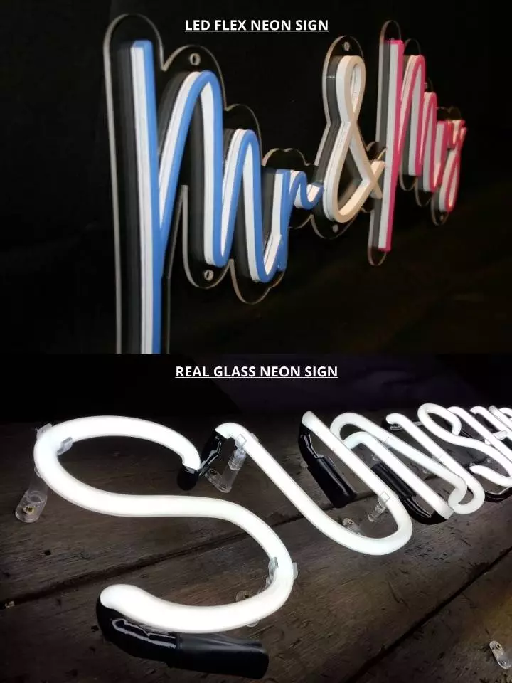 LED Flex Neon Sign Difference