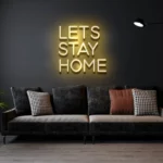 LetsStayHome-GOLD-YELLOW