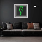 LightningBolt-GREEN Infinity Mirror