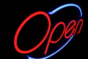 Open LED Flex Neon Sign