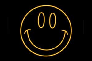 Smiley LED Flex Neon Sign