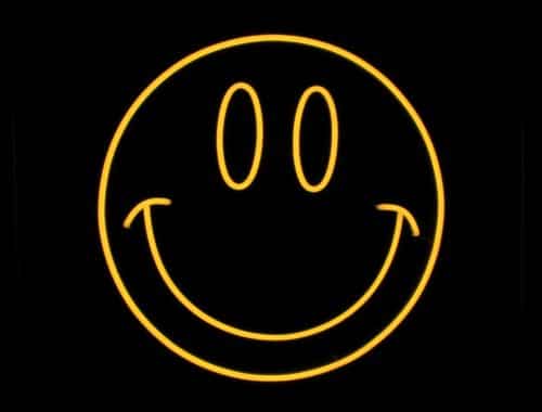 Smiley LED Flex Neon Sign