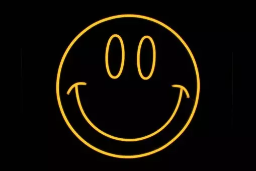 Smiley LED Flex Neon Sign